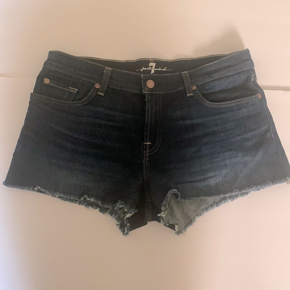 7 for All Man Kind Jean Shorts